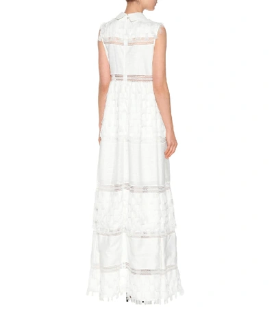 Shop Huishan Zhang Sleeveless Dress In White