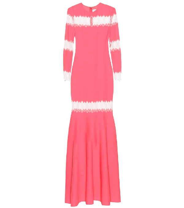 Huishan Zhang Long-Sleeved Dress In Pink | ModeSens
