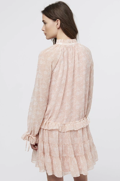 Shop Rebecca Minkoff Dylan Dress In Light Pink Multi