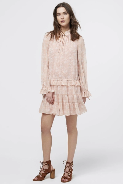 Shop Rebecca Minkoff Dylan Dress In Light Pink Multi