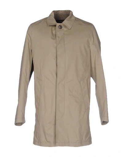 Shop Oscar Jacobson Full-length Jacket In Grey
