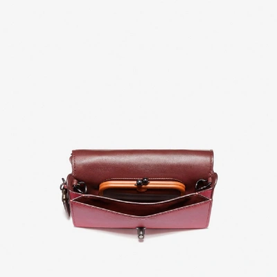 Shop Coach 1941 Dinky With Tea Rose In Dusty Rose/black Copper