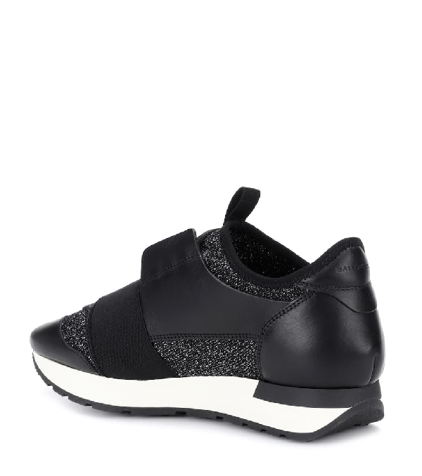glitter balenciaga runners