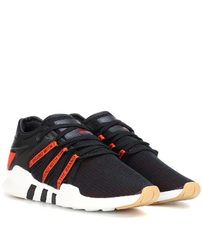 Shop Adidas Originals Eqt Racing Adv Sneakers In Black