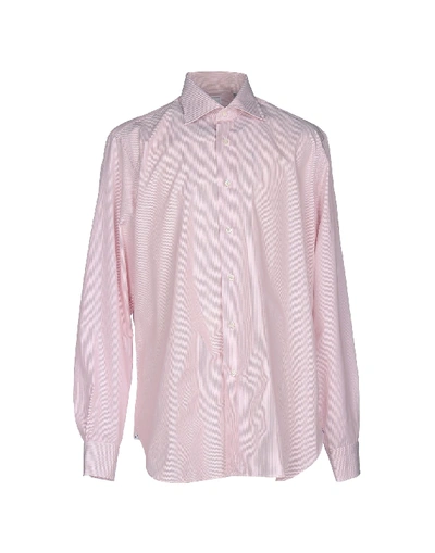 Shop Lexington Striped Shirt In Pink