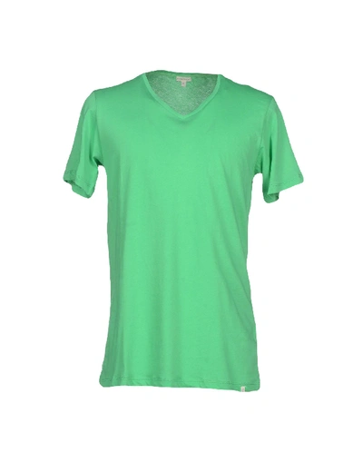 Shop Bluemint T-shirt In Light Green
