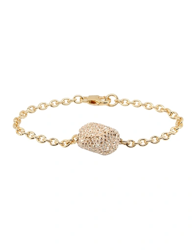 Shop Atelier Swarovski Bracelet In Gold