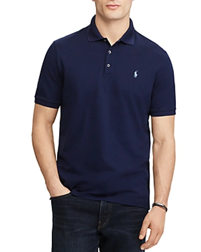 Shop Polo Ralph Lauren Classic Fit Stretch Mesh Polo Shirt In French Navy