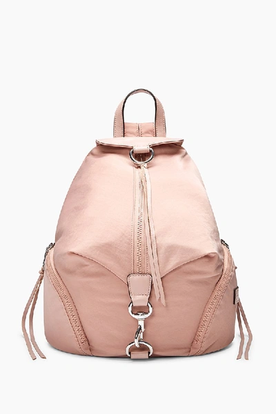 Shop Rebecca Minkoff Vintage Pink Nylon Julian Backpack |