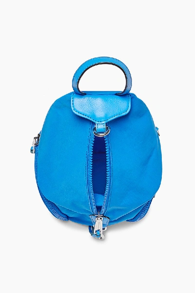 Shop Rebecca Minkoff Blue Iris Convertible Mini Julian Backpack |