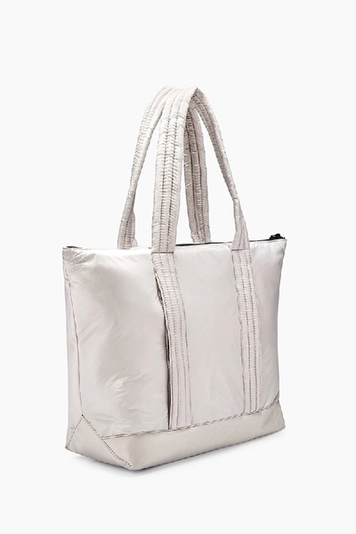 Shop Rebecca Minkoff Puffy Large Tote In Putty