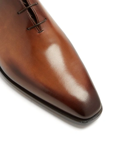 Shop Berluti ALESSANDRO Plain Leather Shoes by ALICE's