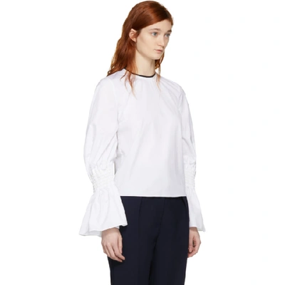 Shop Roksanda White Kalila Blouse