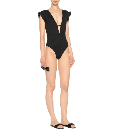 Shop Beth Richards Sophia Swimsuit In Black