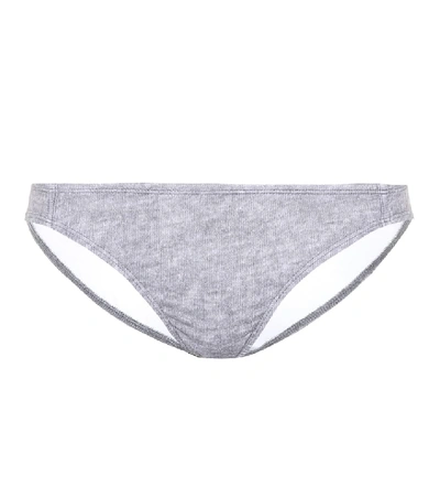 Shop Beth Richards Naomi Bikini Bottoms In Grey