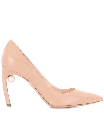 Shop Nicholas Kirkwood Leather Pumps In Pink