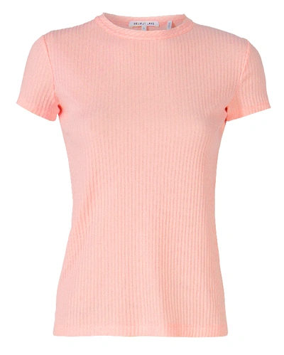 Shop Helmut Lang Pink Knit Top