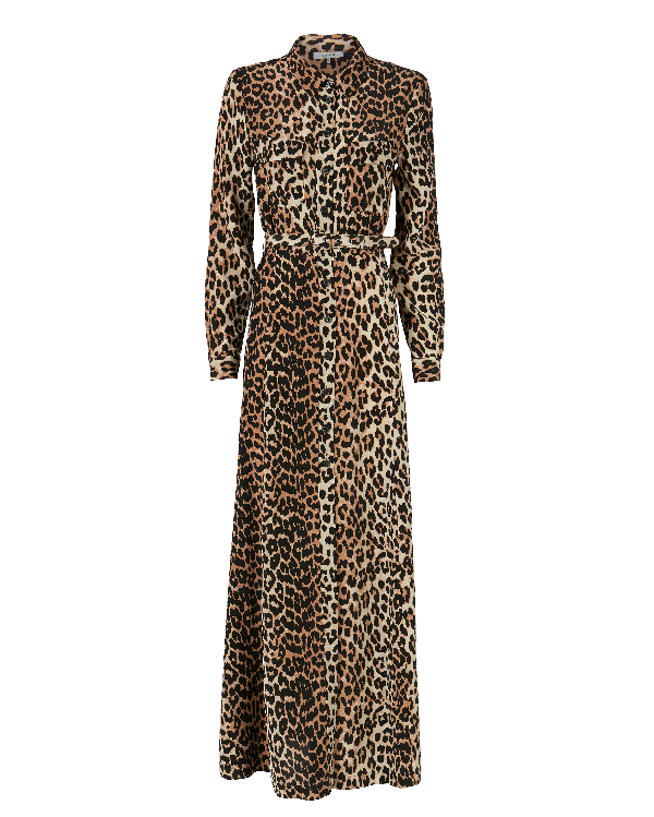 dufort silk wrap dress