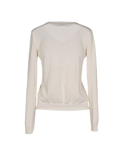 Shop Jucca Cardigan In Ivory