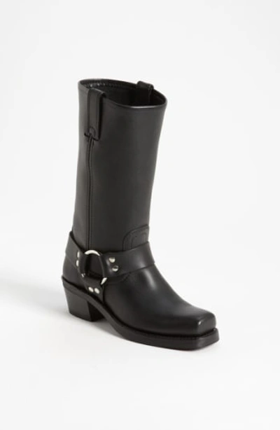 Shop Frye 'harness 12r' Leather Boot In Black