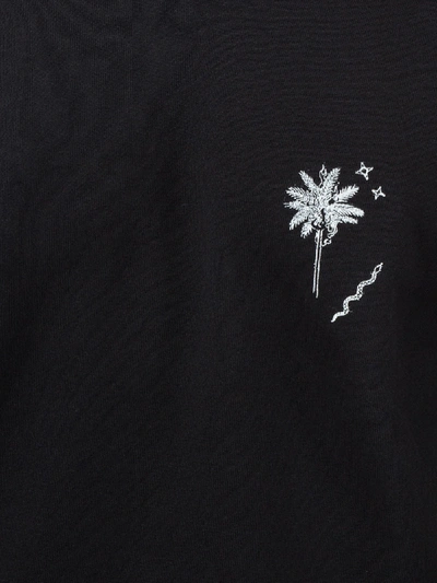 Shop The Elder Statesman Palm Tree Embroidered Sweatshirt