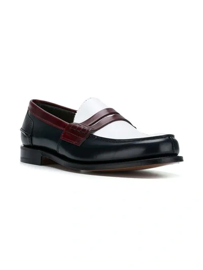 Shop Church's Slip On Loafers In Multicolour