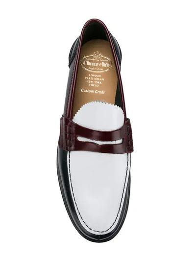 Shop Church's Slip On Loafers In Multicolour