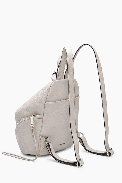 Shop Rebecca Minkoff Putty White Medium Julian Backpack |