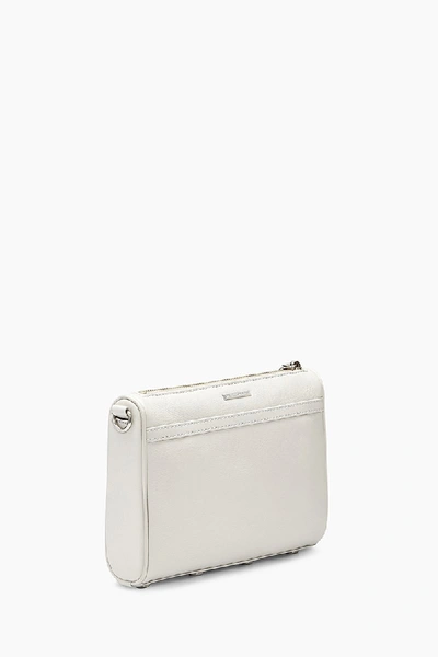 Shop Rebecca Minkoff Putty White Mini M.a.c. Crossbody Bag |