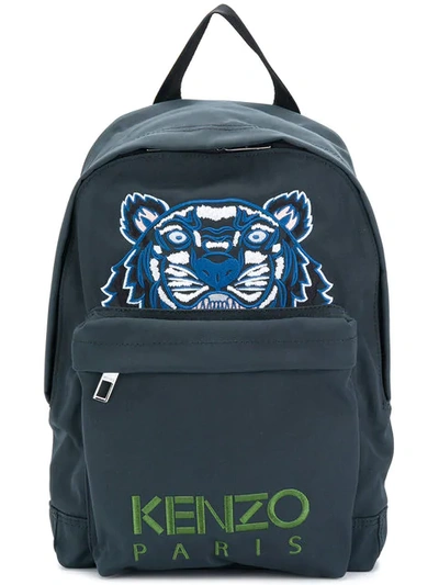 Shop Kenzo Tiger Backpack - Green