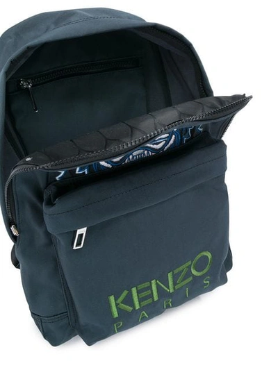 Shop Kenzo Tiger Backpack - Green