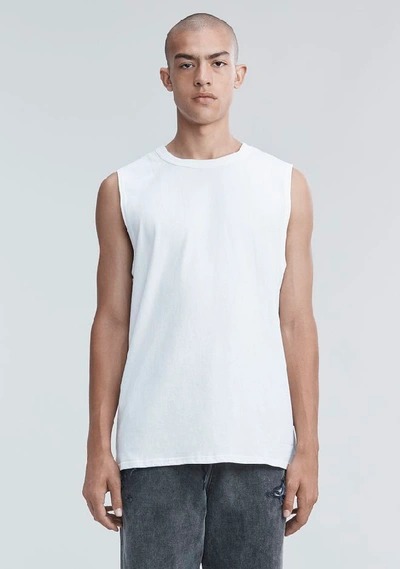 Shop Alexander Wang High Twist Muscle Tank In White