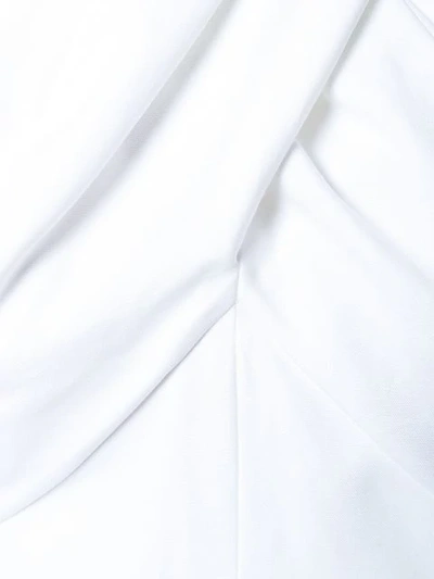 Shop Carven White Halterneck Top