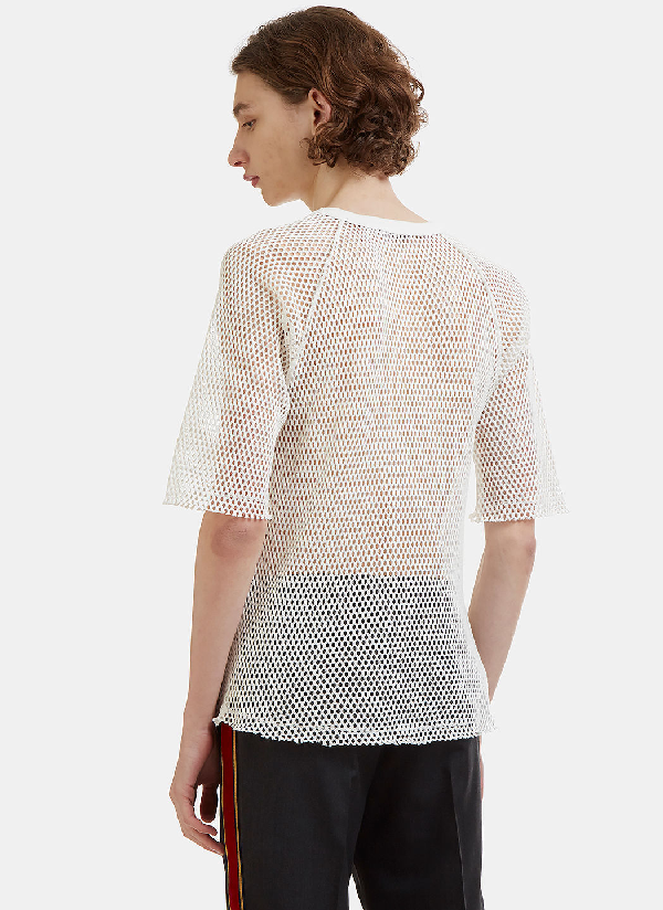 gucci fishnet shirt