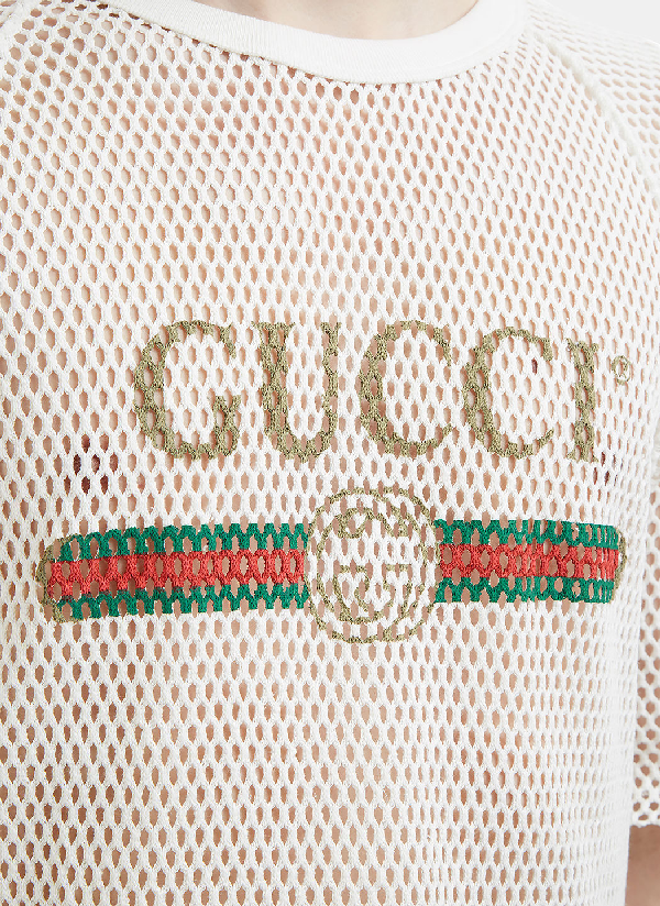 gucci mesh shirt
