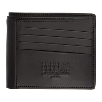 Shop Maison Margiela Black Inside Out Wallet In 900 Black