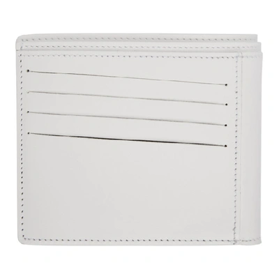 Shop Maison Margiela White Inside Out Wallet In 100 White