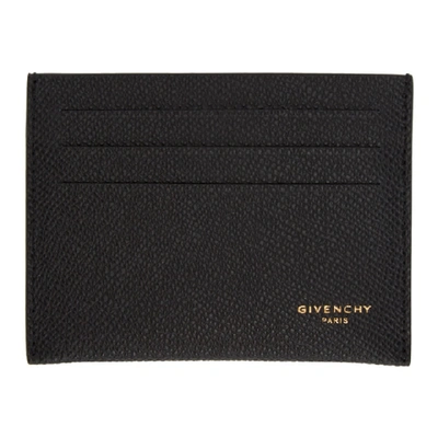 Shop Givenchy Black Eros Card Holder In 001 Black