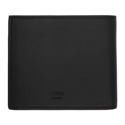 Shop Fendi Black 3d 'bag Bugs' Wallet