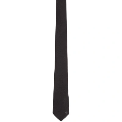 Shop Versace Black Medusa Tie In I1800 - Bla