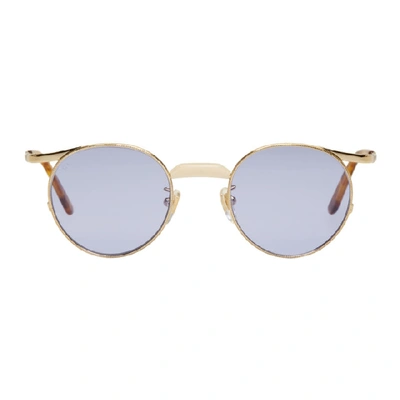 Shop Gucci Gold Runway Glasses