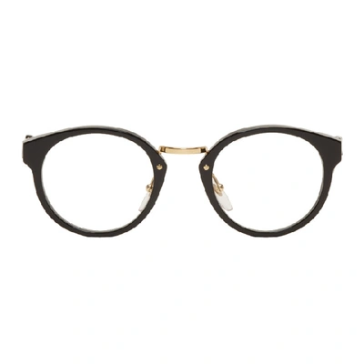 Shop Super Black And Gold Panama Glasses