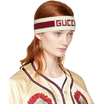 Shop Gucci Ivory Queen Headband