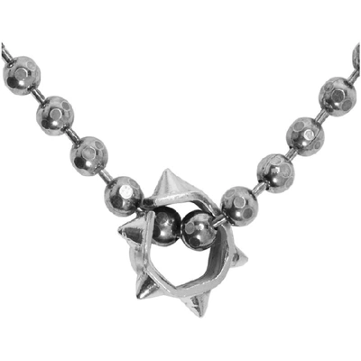 Shop Emanuele Bicocchi Silver Disco Chain Charm Necklace