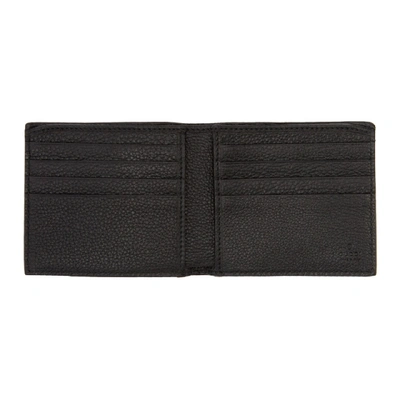 Shop Gucci Black Logo Wallet In 8163 Black