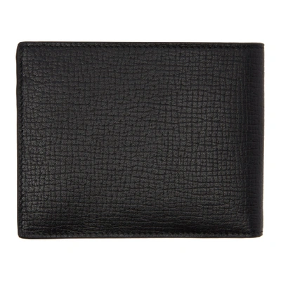 Jil Sander Black Leather Bifold Wallet | ModeSens