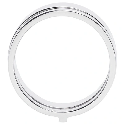 Shop Repossi White Gold Double Band Berbere Ring