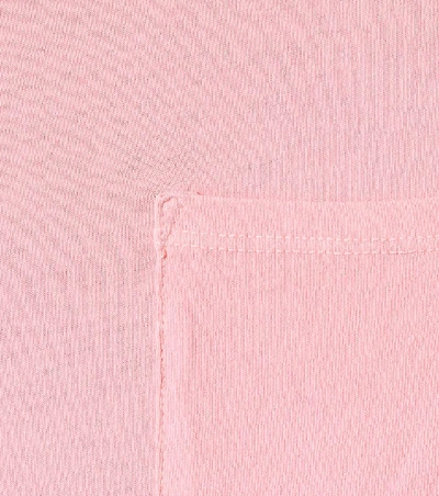 Shop Frame Cotton T-shirt In Pink