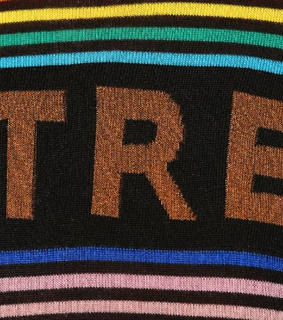 Shop Etre Cecile Etre Merino Wool Striped Sweater In Multicoloured