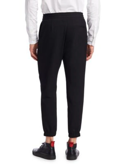 Shop Mcq By Alexander Mcqueen Men's Classic Stretch Jogger Pants In Black